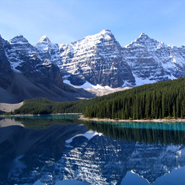 Lago Moraine, Banff, Canadá - fotografía del destino