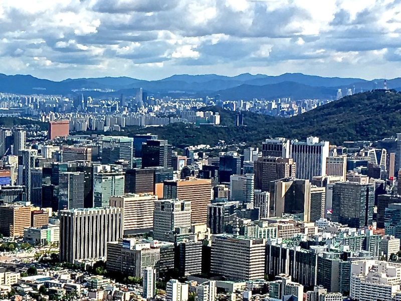 Skyline de Seúl, Corea del Sur - fotografía del destino