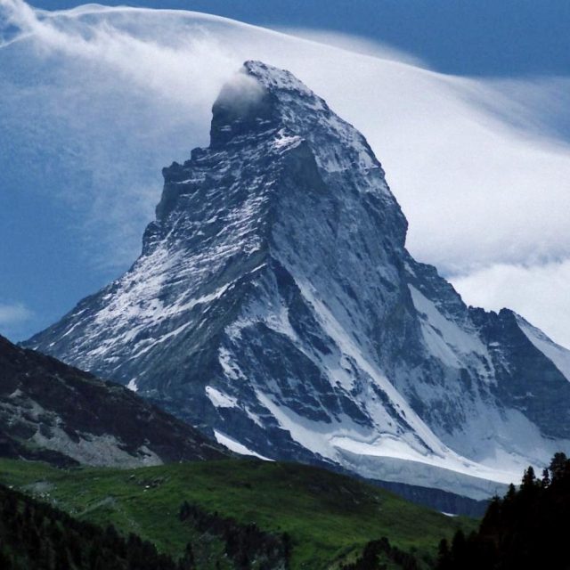 Alpes suizos, Matterhorn - fotografía del destino