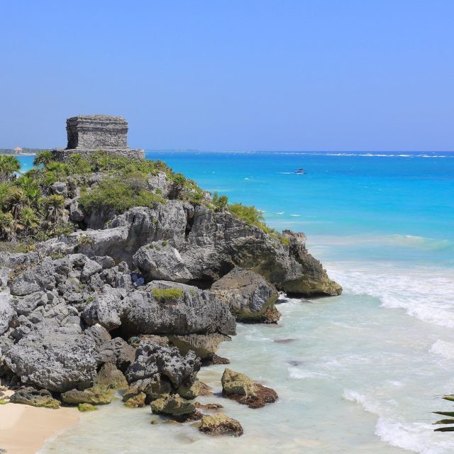 Tulum frente al Caribe mexicano - fotografía del destino